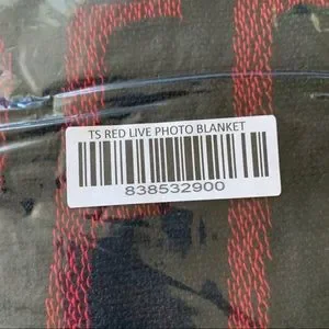 【新品】Taylor Swift Red Live Photo Blanket Taylor Swift Red Version Live Photo Blanket We Are Never